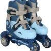 ROLLERS EVOLUTIFS 3 ROUES TAILLE27-30 BLEU