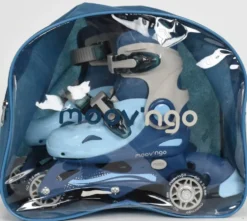 ROLLERS EVOLUTIFS 3 ROUES TAILLE30-33 BLEU