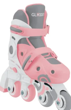 ROLLERS LEARNING 2-EN-1 EVOLUTIFS ENFANT TAILLE 30 A 33 ROSE