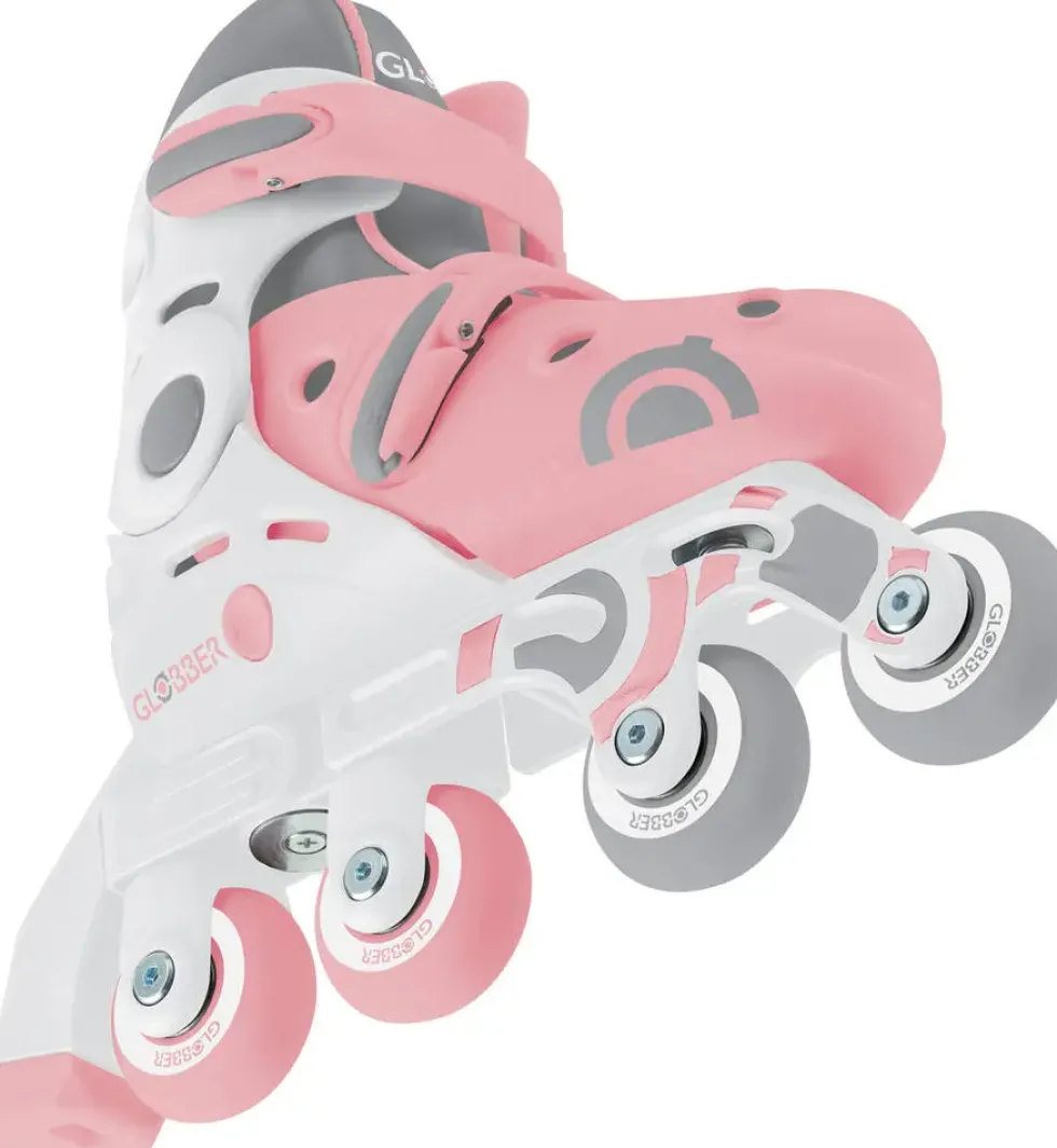 ROLLERS LEARNING 2-EN-1 EVOLUTIFS ENFANT TAILLE 30 A 33 ROSE