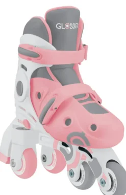 ROLLERS LEARNING 2-EN-1 EVOLUTIFS ENFANT TAILLE 30 A 33 ROSE