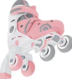 ROLLERS LEARNING 2-EN-1 EVOLUTIFS ENFANT TAILLE 30 A 33 ROSE