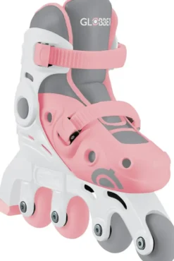 ROLLERS LEARNING 2-EN-1 EVOLUTIFS ENFANT TAILLE 30 A 33 ROSE