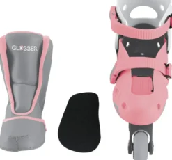 ROLLERS LEARNING 2-EN-1 EVOLUTIFS ENFANT TAILLE 30 A 33 ROSE