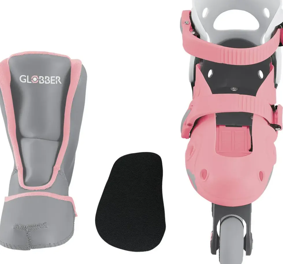 ROLLERS LEARNING 2-EN-1 EVOLUTIFS ENFANT TAILLE 30 A 33 ROSE