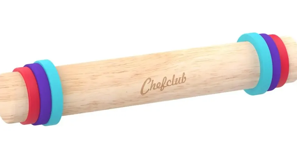 ROULEAU A PATISSERIE AVEC ANNEAUX AJUSTABLES CHEFCLUB KIDS
