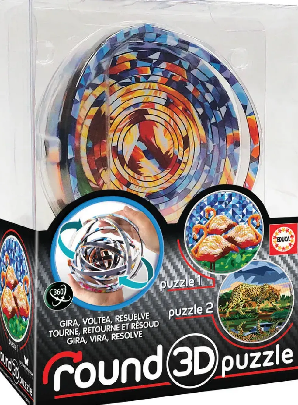 ROUND 3D PUZZLE ELIZABETH SUTTON