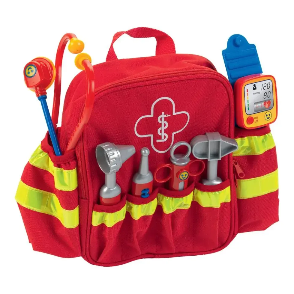 SAC A DOS D'URGENTISTE AVEC ACCESSOIRES