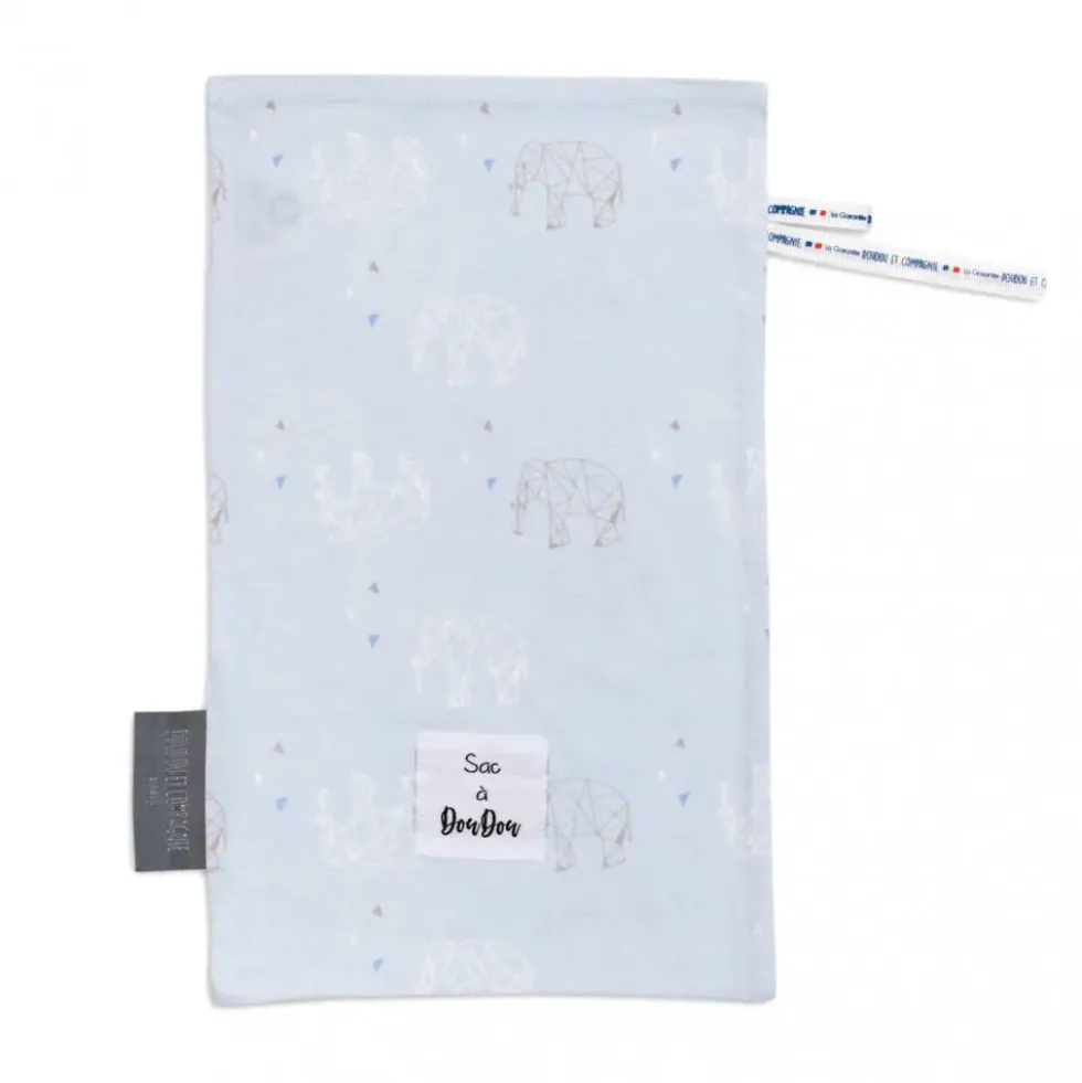 SAC A DOUDOU EN COTONAVEC MOTIFS