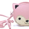 SAC BANDOULIERE CHATON PAILLETE