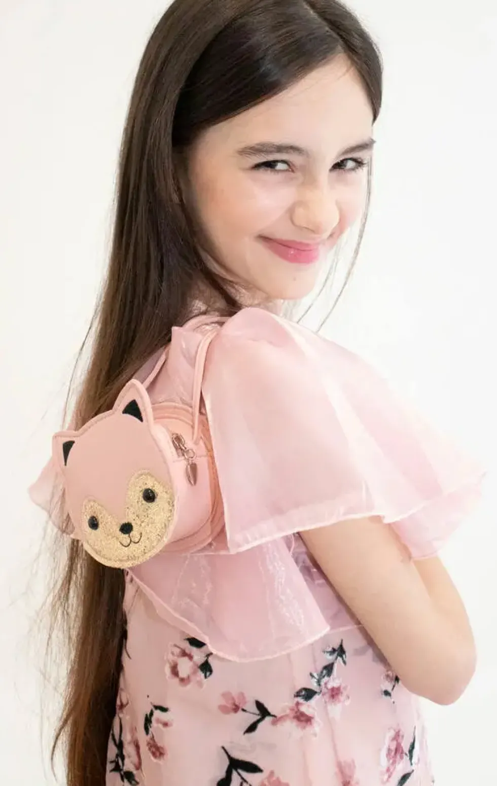 SAC BANDOULIERE CHATON PAILLETE