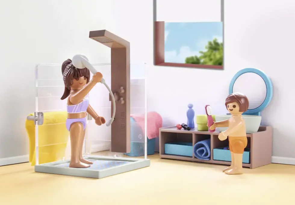 SALLE DE BAINS AVEC DOUCHE ET BAIGNOIRE - 71611