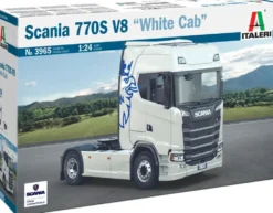 1/24 SCANIA 770S V8 WHITE CAB