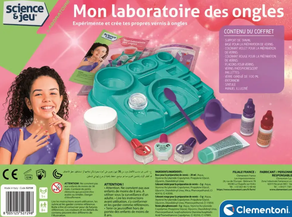 SCIENCE ET JEU - MON LABORATOIRE DES ONGLES