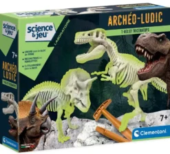 SCIENCE & JEU - ARCHEO LUDIC - T-REX & TIRCERATOPS