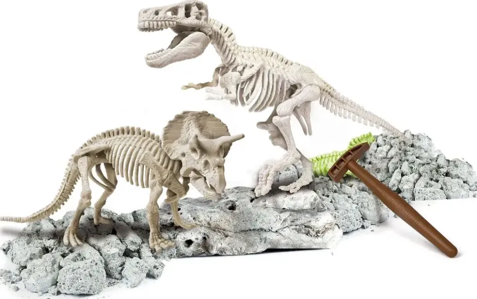 SCIENCE & JEU - ARCHEO LUDIC - T-REX & TIRCERATOPS