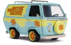 1/24 SCOOBY DOO MYSTERY MACHINE W - FIGURE BLUE HOLLYWOOD RIDES