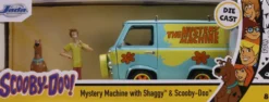 1/24 SCOOBY DOO MYSTERY MACHINE W - FIGURE BLUE HOLLYWOOD RIDES