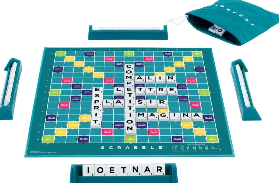 SCRABBLE CLASSIQUE 2 EN 1