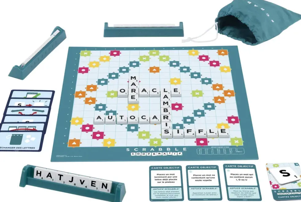 SCRABBLE CLASSIQUE 2 EN 1