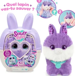 SCRUFF A LUVS - BOULE DE POILS LAPIN