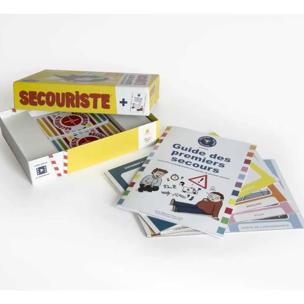 SECOURISTE - JEU DE SOCIETE SUR LES GESTES QUI SAUVENT