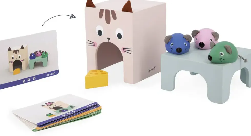 SE REPERER DANS L'ESPACE - CHAT ET SOURIS