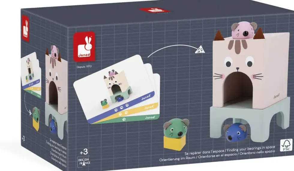 SE REPERER DANS L'ESPACE - CHAT ET SOURIS