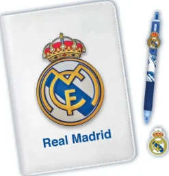 SET CARNET EVA AVEC STYLO REAL MADRID