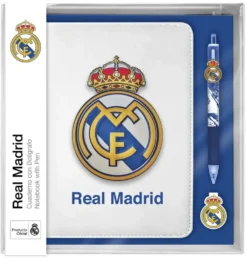 SET CARNET EVA AVEC STYLO REAL MADRID