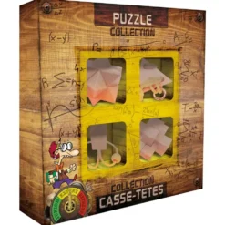 SET DE 4 CASSE-TETES BOIS EXPERT