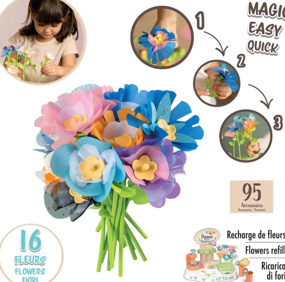 SET DE FLEURS