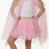 SET DEGUISEMENT CAPE ET TUTU ROSE - TAILLE UNIQUE