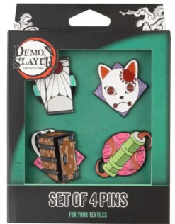 SET DE 4 PINS DEMON SLAYER