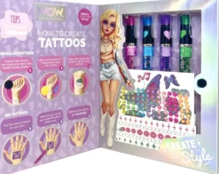 SET DE TATOUAGES DIY WOW GENERATION
