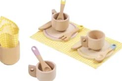 SET DE VAISSELLE EN BOIS
