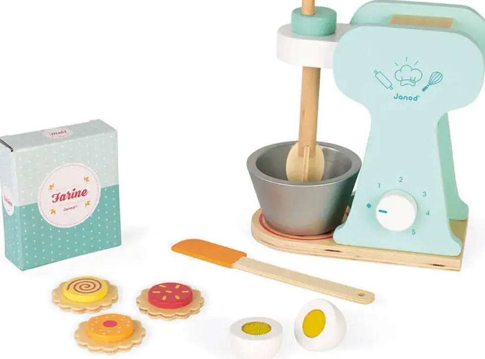 SET DU PETIT PÂTISSIER EN BOIS
