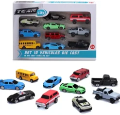 SET 10 VEHICULES DIE CAST