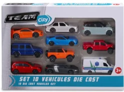 SET 10 VEHICULES DIE CAST