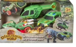 SET 3 VEHICULES DINOSAURES