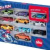 1/64 SET 10 VEHICULES SPORT