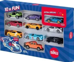 1/64 SET 10 VEHICULES SPORT