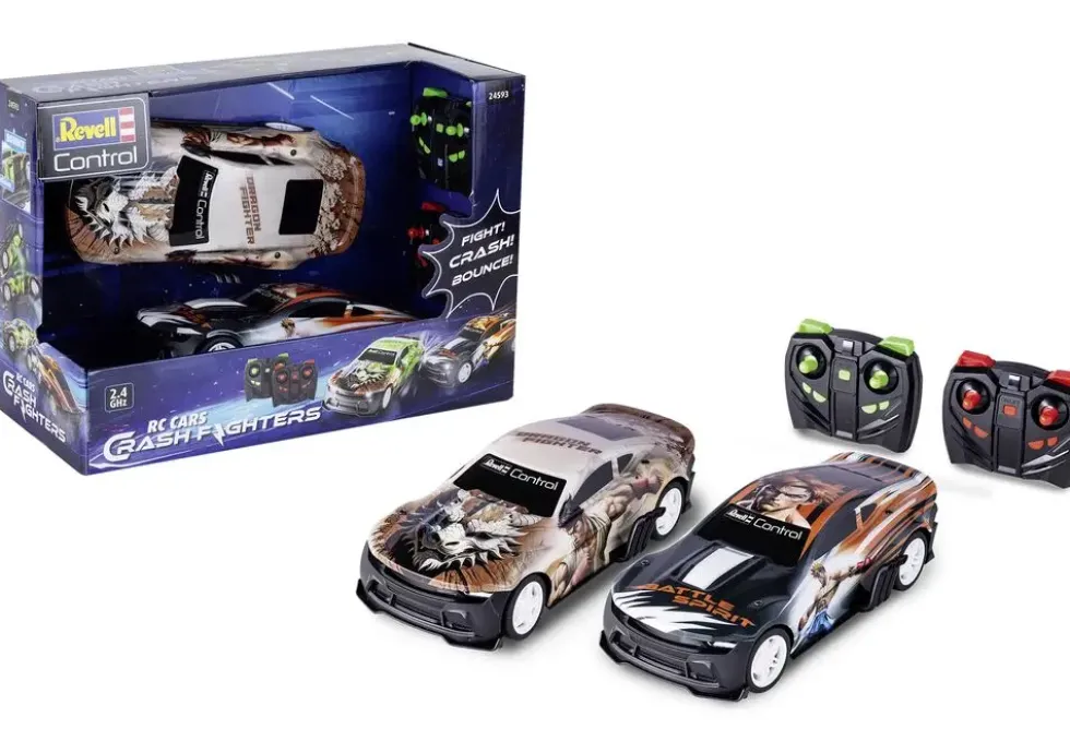 SET 2 VOITURES STREETFIGHTER RADIOCOMMANDEES