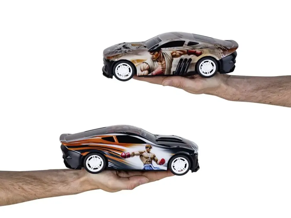 SET 2 VOITURES STREETFIGHTER RADIOCOMMANDEES