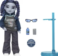 SHADOW HIGH POUPEE MANNEQUIN 27 CMOLIVER OCEAN BLEU AVEC COMPAGNON ET ACCESSOIRES