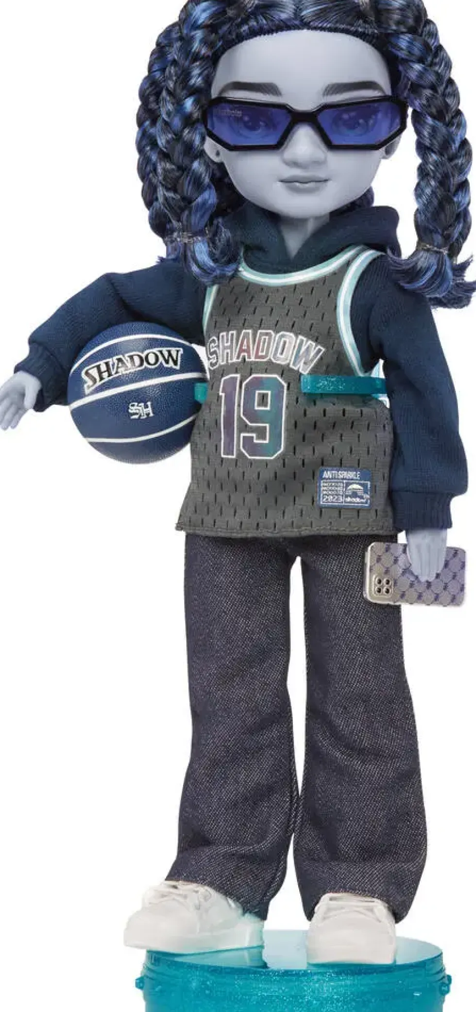 SHADOW HIGH POUPEE MANNEQUIN 27 CMOLIVER OCEAN BLEU AVEC COMPAGNON ET ACCESSOIRES