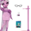 SHADOW HIGH - POUPEE MANNEQUIN 27 CM LAVENDER LYNNE VIOLET AVEC COMPAGNON ET ACCESSOIRES
