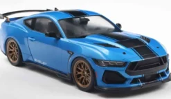 1/18 SHELBY MUSTANG SUPER SNAKE GRABBER BLUE METALLIC 2025