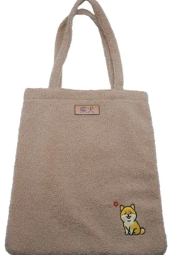 SHIBA INU -TEDDY SHOPPING BAG