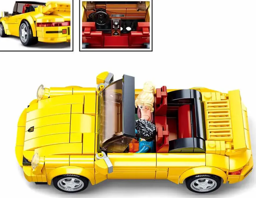 SLUBAN-930 SPORT CAR JAUNE